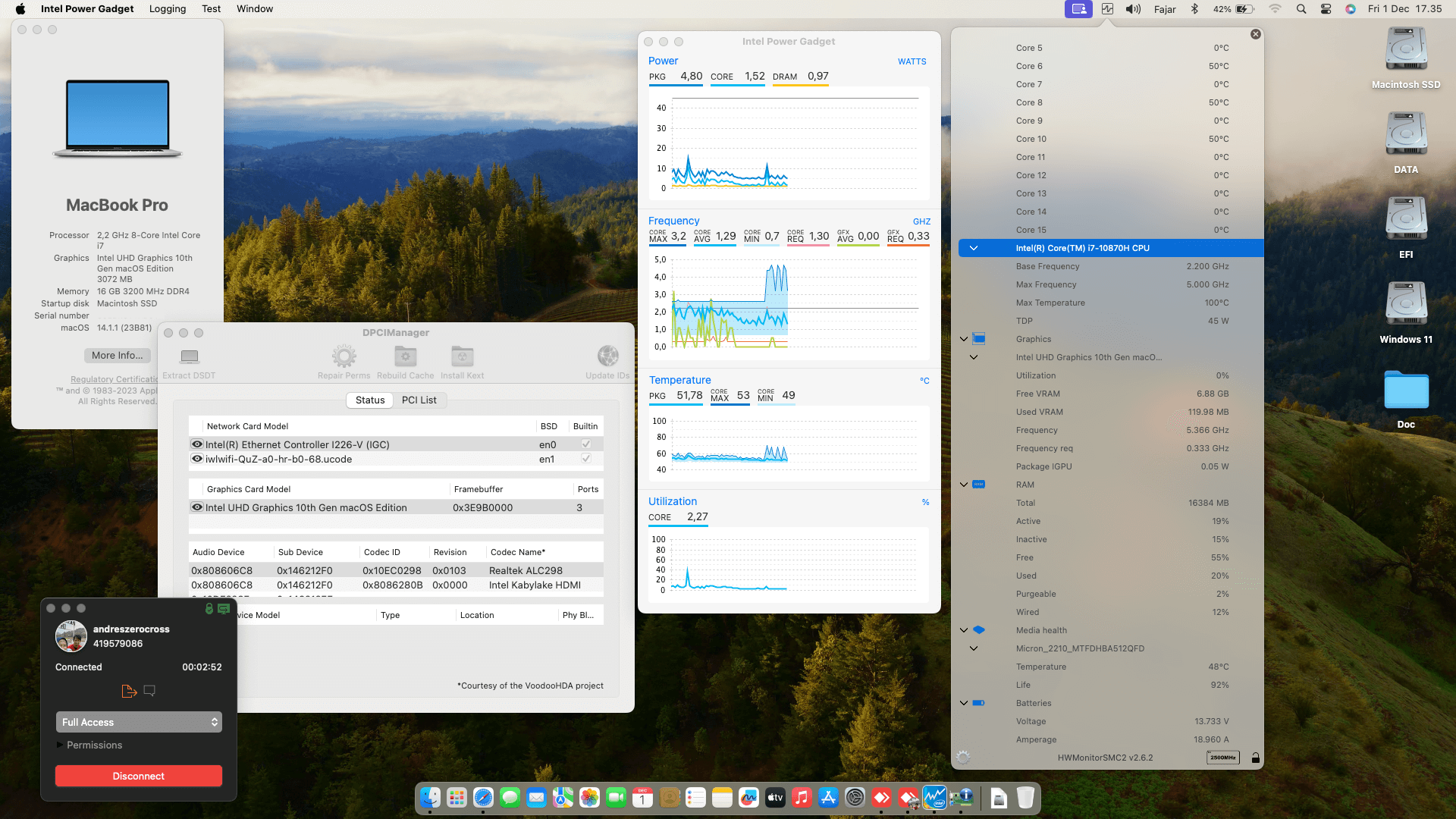 MSI Gaming GP66 Leopard 10UE 2781D [CometLake   Intel UHD 630 + PS2]   OpenCore 1